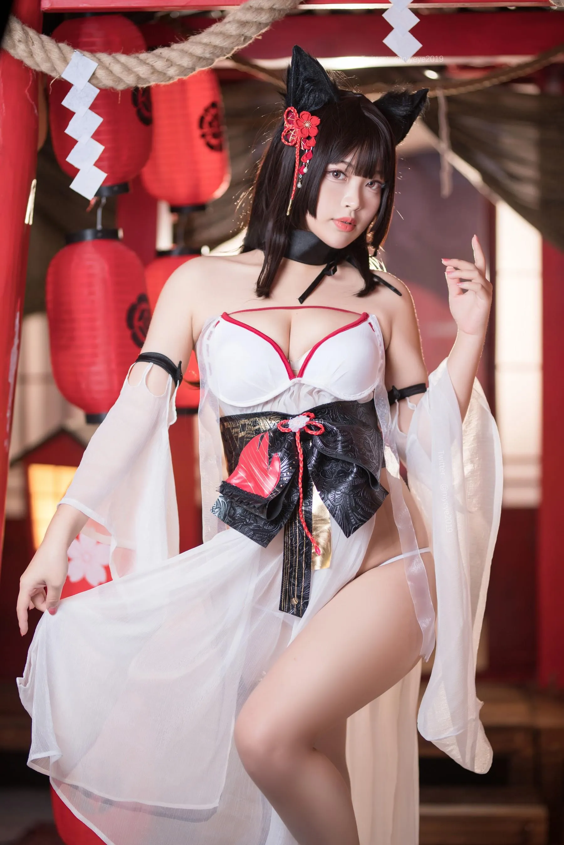 白烨 – NO.37 湿身泳装 [62P]插图1